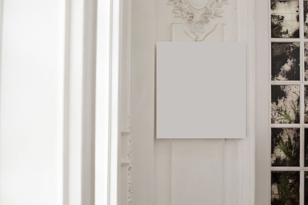 Gallery poster set mockup